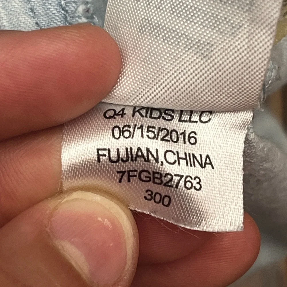 7 for all mankind  light wash denim ( not actually ) print dress